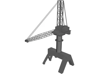 TTC Crane 3D Model preview