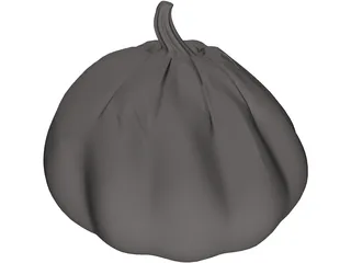 Pumpkin 3D Model preview