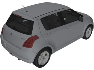 Suzuki Swift 3D Model preview