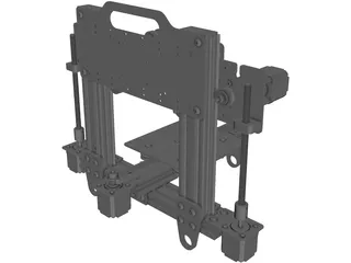 3D Printer 3D Model preview