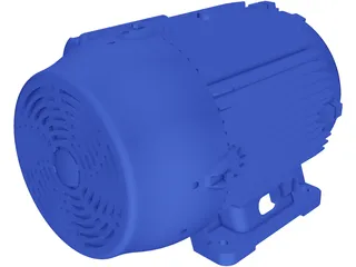 Weg Electric Motor 3D Model preview