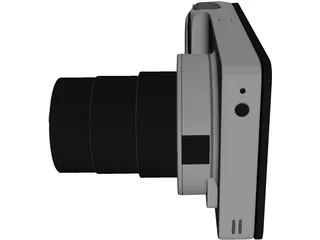 Samaung Galaxy Photo Camera 3D Model preview