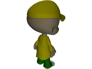 Doll 3D Model preview