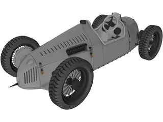 Audi Type C 3D Model preview