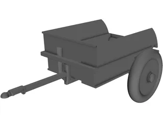 Buggy for Children Electric ATV 3D Model preview