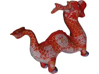 Dragon 3D Model preview