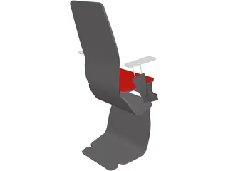 Tietz Modern Chair 3D Model preview
