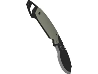 Knife by Tietz 3D Model preview