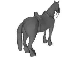 Horse 3D Model preview