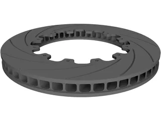 Brake Disk AP Racing 3D Model preview