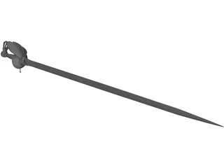 Sword 3D Model preview