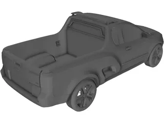 Chevrolet Montana Sport (2011) 3D Model preview