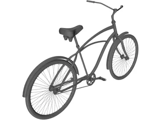 Bicycle 3D Model preview