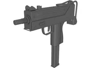 MAC-10 3D Model preview