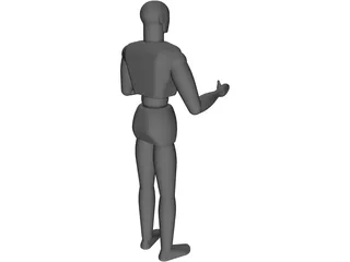 Human 3D Model preview