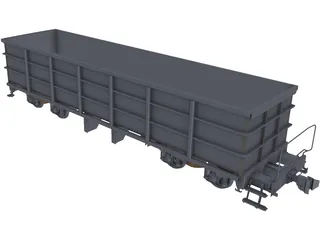 Wagon 3D Model preview