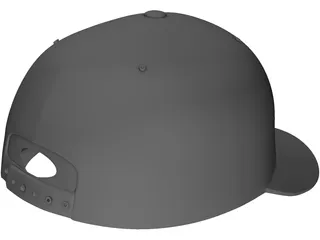 Baseball Cap 3D Model preview