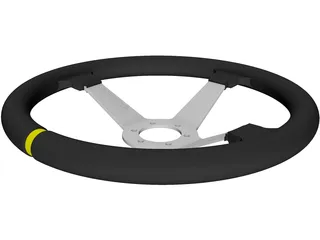 Sparco Steering Wheel 3D Model preview