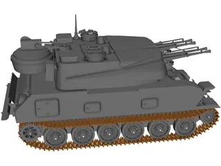ZSU-23-4 Shilka 3D Model preview