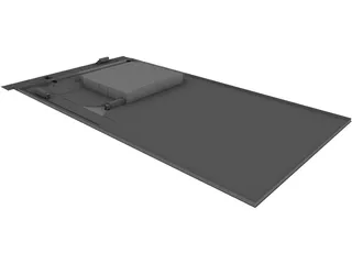 Industrial Plant 3D Model preview