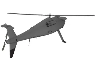 Schiebel Camcopter S-100 3D Model preview