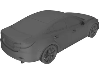 Mazda 6 (2014) 3D Model preview