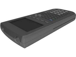 TI-84 Calculator 3D Model preview