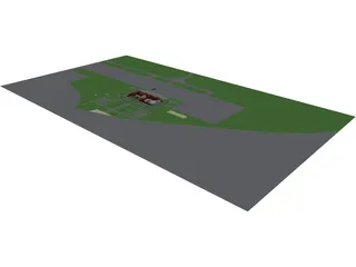 Airport 3D Model preview