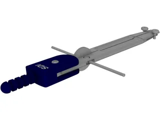 Compass 3D Model preview