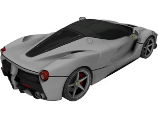 Ferrari LaFerrari (2013) 3D Model preview