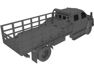 GMC Topkick C8500 (2003) 3D Model preview