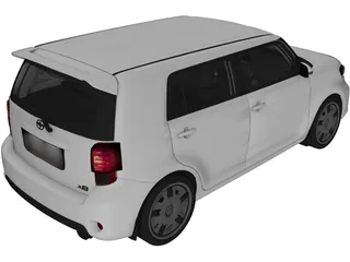 Scion xB (2013) 3D Model preview