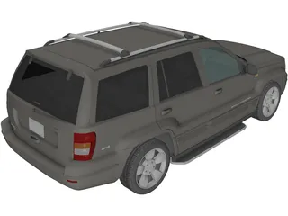 Jeep Grand Cherokee 3D Model preview