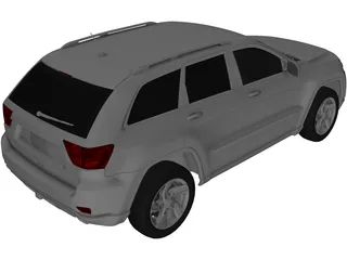 Jeep Grand Cherokee 3D Model preview
