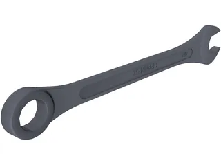 Spanner 3D Model preview