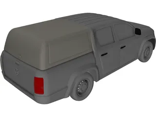 Volkswagen Amarok 3D Model preview