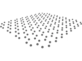 Graphene Layer 3D Model preview