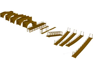 Bridge Collection 3D Model preview
