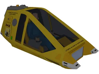 Star Trek Workbee 3D Model preview