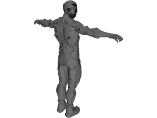 Nanosuit Crysis Traje 3D Model preview