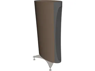 Speaker High End 3D Model preview
