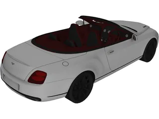 Bentley Continental GT Supersports Convertible (2011) 3D Model preview