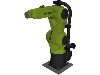 Kuka KR 6 R700 Sixx Agilus 3D Model preview