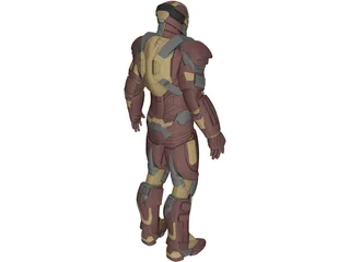 Iron Man Heartbreaker 3D Model preview