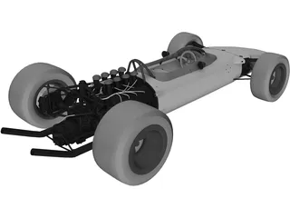 Lotus F1 3D Model preview