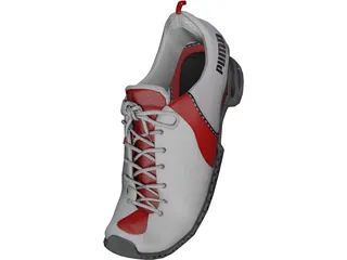 Puma Shoe 3D Model preview