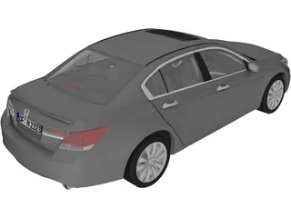 Honda Accord Sedan 3D Model preview