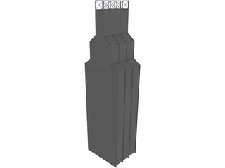 Grain Dryer 3D Model preview