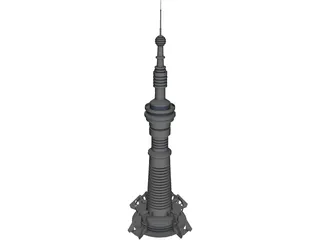 Skyscraper 3D Model preview