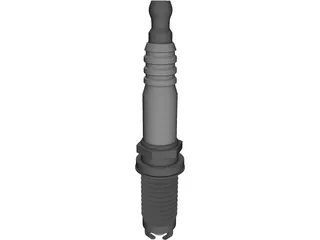 Spark Plug 3D Model preview